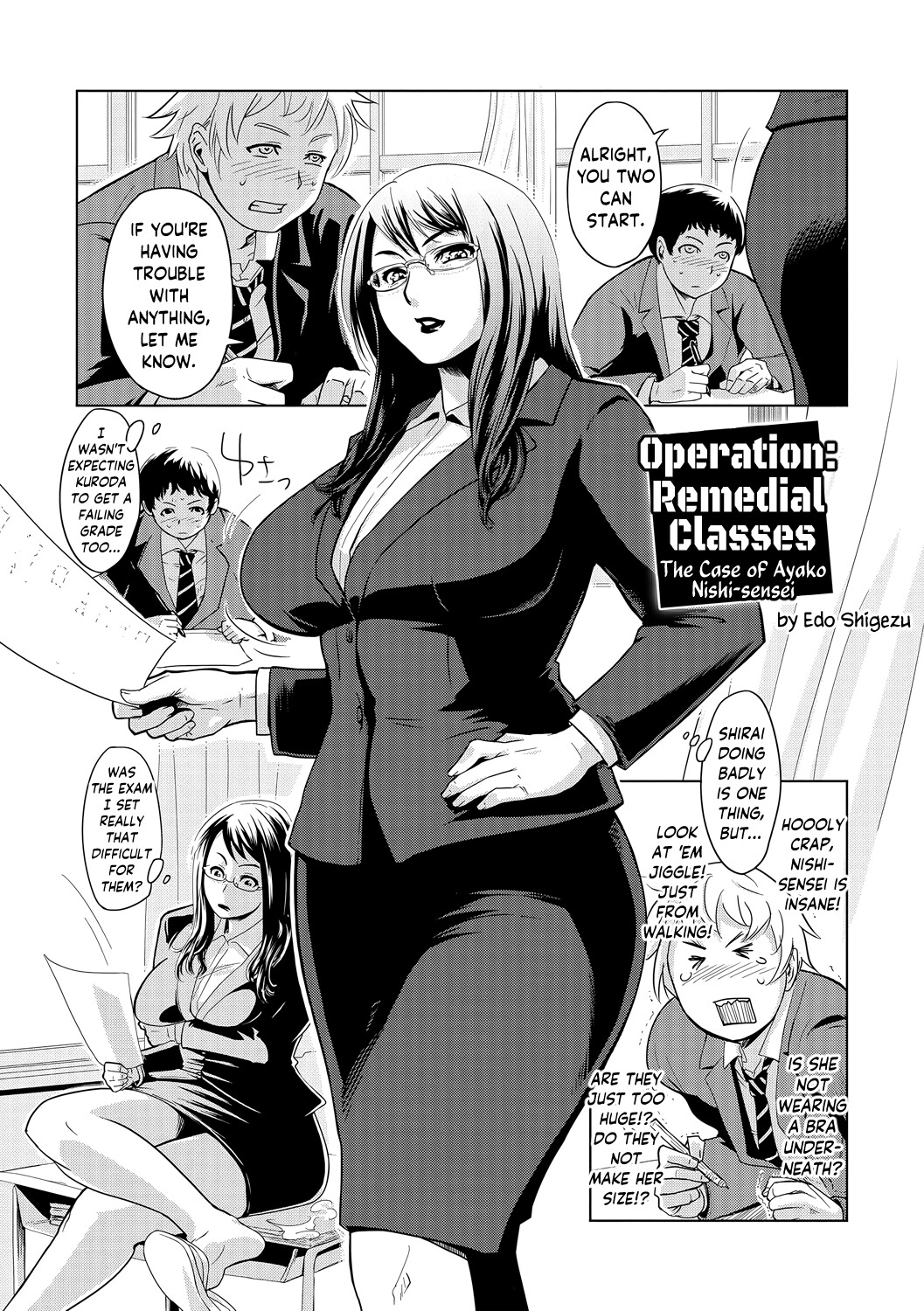 Hentai Manga Comic-Operation: Remedial Classes ~The Case of Ayako Nishi-sensei~-Read-1